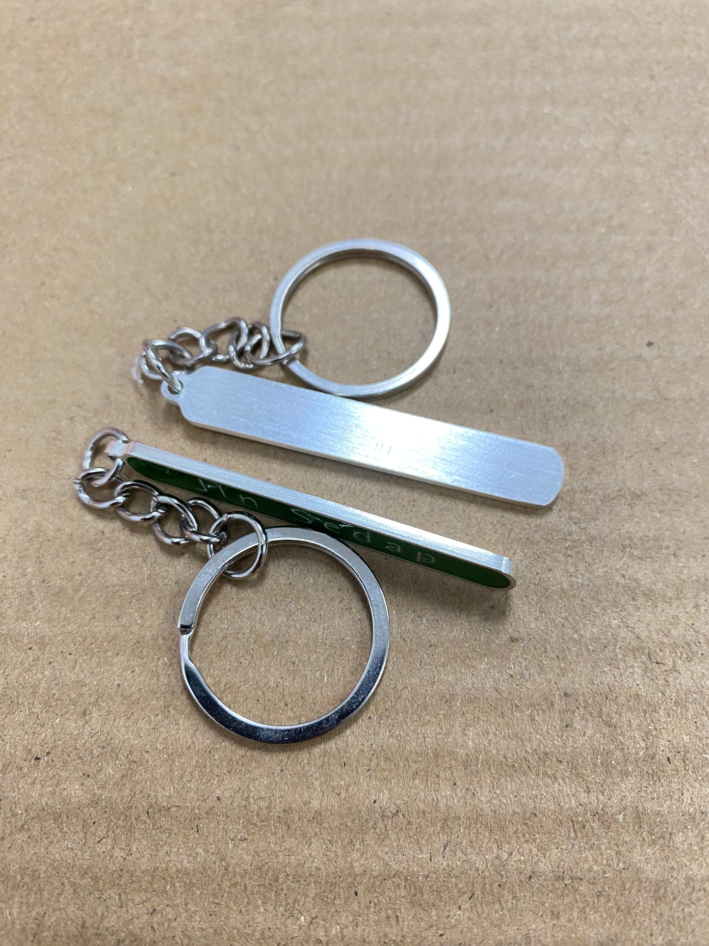 Road Sign Keychain