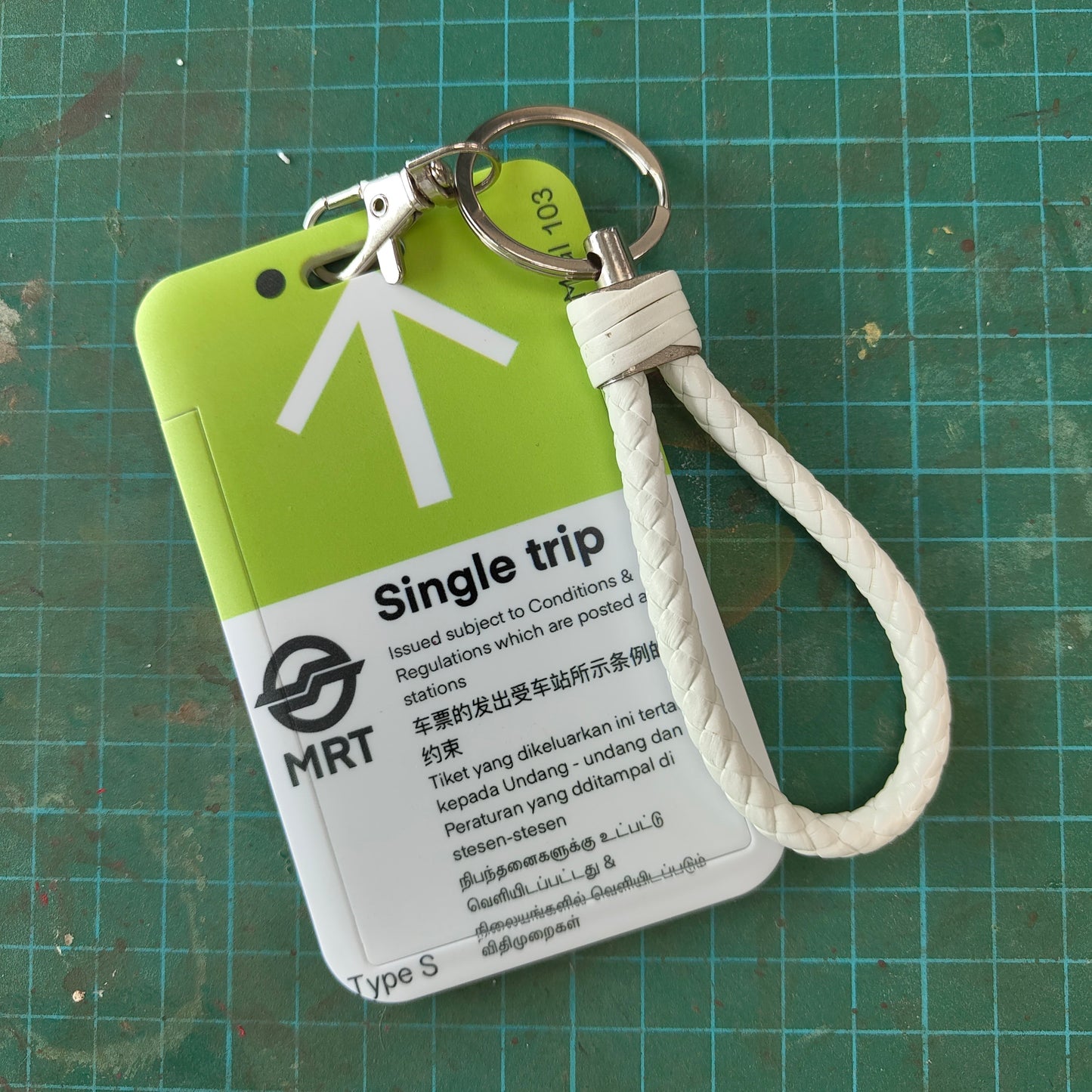Nostalgic Transitlink card prints EZ-Link card holders