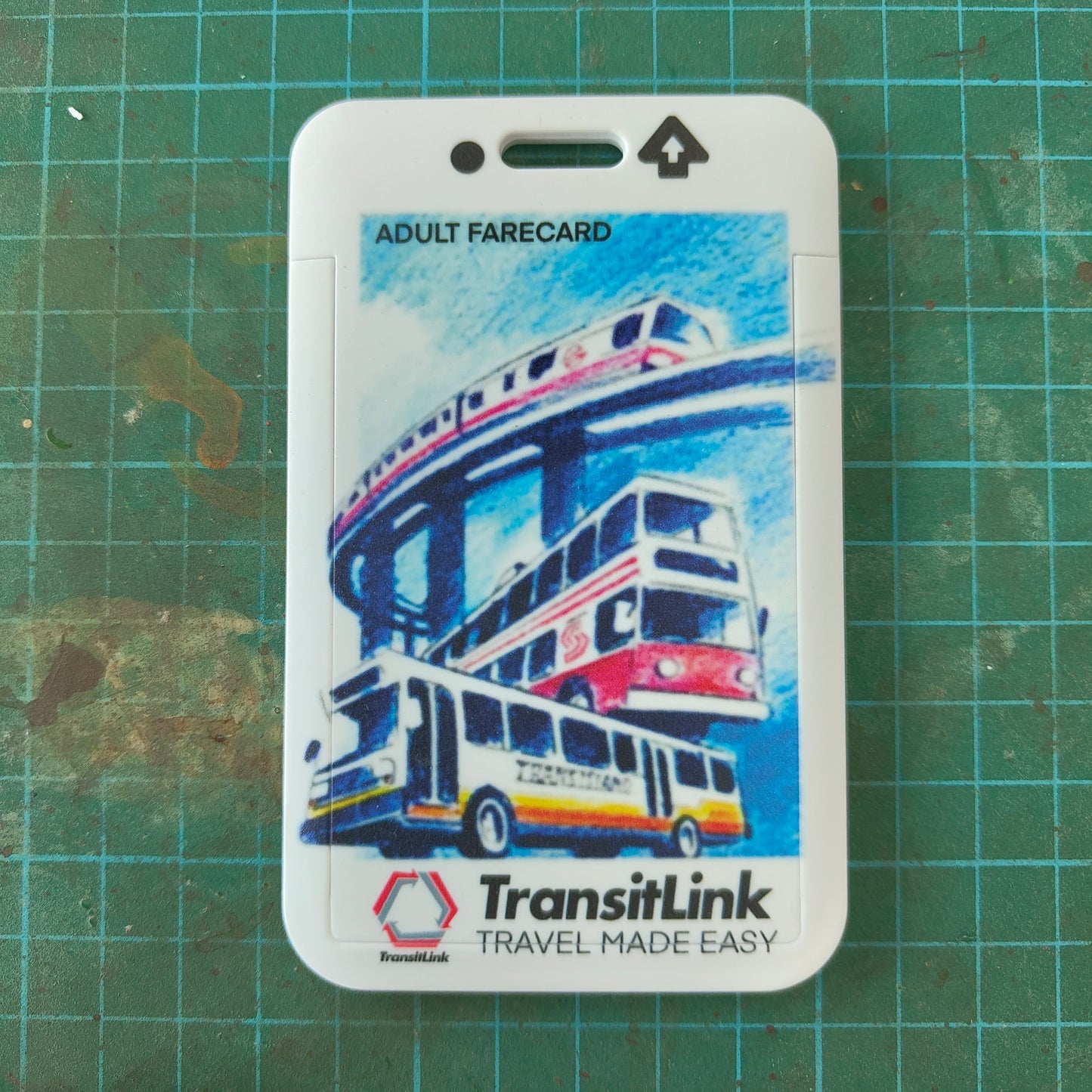Nostalgic Transitlink card prints EZ-Link card holders