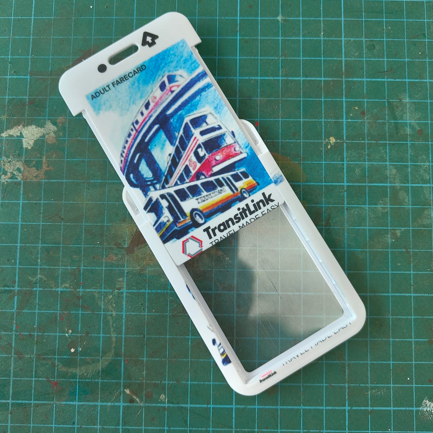 Nostalgic Transitlink card prints EZ-Link card holders