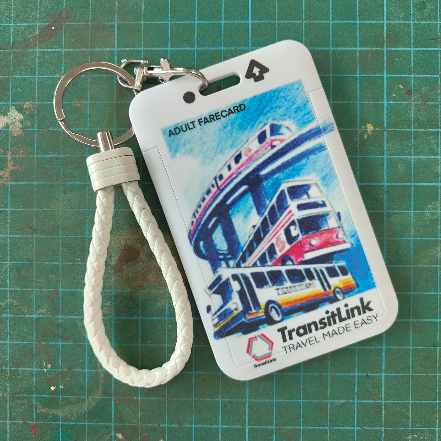 Nostalgic Transitlink card prints EZ-Link card holders