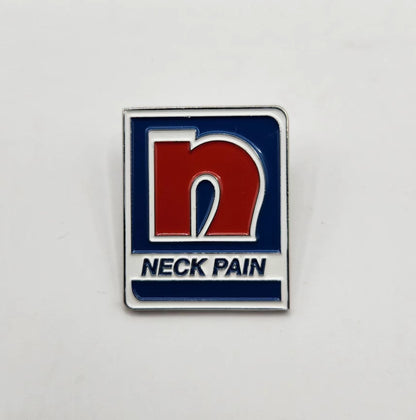 Neck Pain Enamel Pin